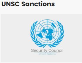 UNSC Senctions Sing -Up for SROs and Updates